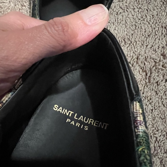 Saint Laurent tapestry flower sneakers - Picture 6 of 7